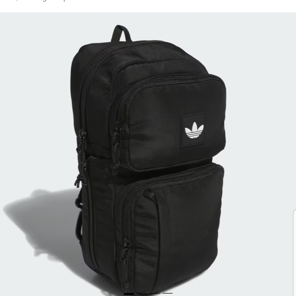 ✔NEW! Adidas Black Men's Backpack NWT 222